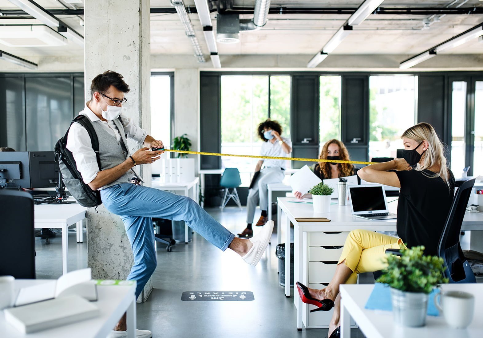 Como preparar o regresso ao local de trabalho?